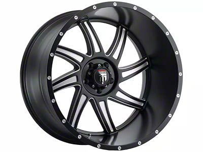 American Truxx Vortex Gloss Black Milled 6-Lug Wheel; 20x10; -24mm Offset (24-25 Ranger)