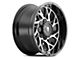 American Truxx Destiny Gloss Black Machined 5-Lug Wheel; 20x9; 0mm Offset (94-01 RAM 1500)