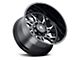 American Truxx Destiny Gloss Black Milled 5-Lug Wheel; 20x9; 0mm Offset (94-01 RAM 1500)