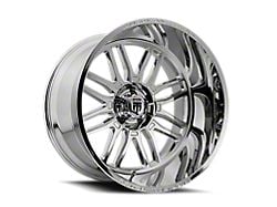 American Truxx Restless Chrome 8-Lug Wheel; 24x14; -76mm Offset (94-02 RAM 3500 SRW)