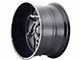 American Truxx Spiral Satin Black Milled 6-Lug Wheel; 20x10; -24mm Offset (23-24 Canyon)