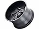 American Truxx Spiral Satin Black Milled 6-Lug Wheel; 20x10; -24mm Offset (23-24 Canyon)