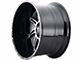 American Truxx Vortex Gloss Black Machined 6-Lug Wheel; 20x10; -24mm Offset (23-24 Canyon)