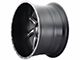 American Truxx Vortex Gloss Black Milled 6-Lug Wheel; 20x10; -24mm Offset (23-24 Canyon)