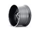 American Truxx Spurs Satin Black Milled 6-Lug Wheel; 24x14; -76mm Offset (21-25 F-150)