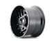 American Truxx Web Satin Black Milled 8-Lug Wheel; 20x12; -44mm Offset (23-24 F-250 Super Duty)