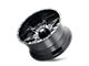 American Truxx Lonestar Gloss Black Machined 8-Lug Wheel; 22x12; -44mm Offset (23-24 F-350 Super Duty SRW)