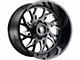 American Truxx Destiny Gloss Black Milled 5-Lug Wheel; 20x9; 0mm Offset (09-18 RAM 1500)