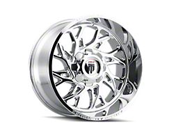 American Truxx Destiny Chrome 8-Lug Wheel; 20x10; -24mm Offset (07-10 Sierra 2500 HD)