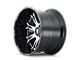 American Truxx Bomb Gloss Black Machined 8-Lug Wheel; 22x14; -76mm Offset (20-24 Silverado 2500 HD)