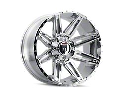 American Truxx Boom Chrome 8-Lug Wheel; 20x9; -12mm Offset (20-25 Silverado 3500 HD SRW)