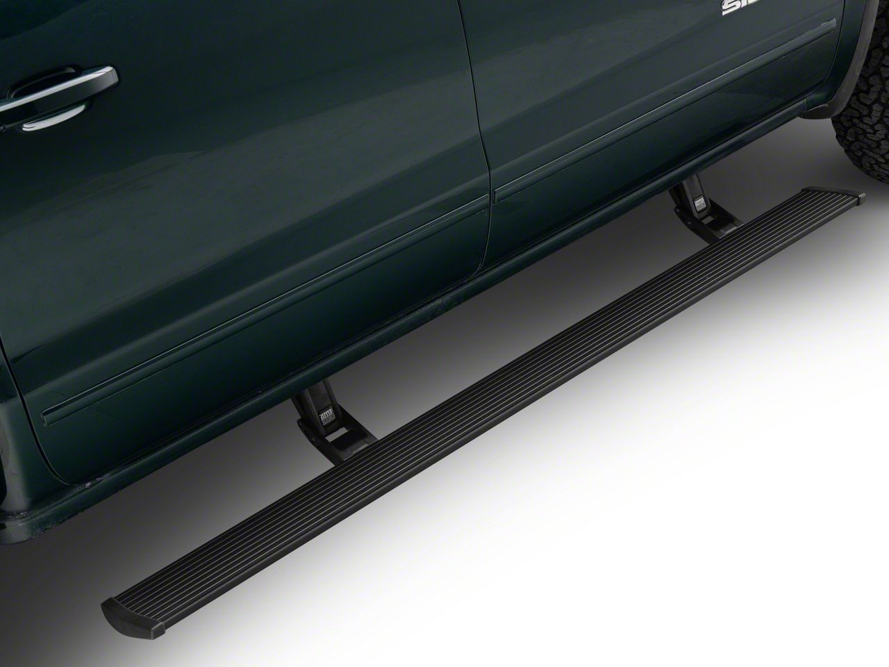 Amp Research Sierra PowerStep Running Boards - Plug-n-Play 76154-01A ...