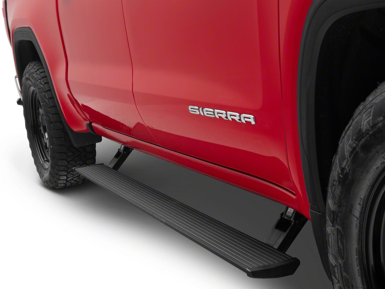 Amp Research Sierra 1500 PowerStep Running Boards; Plug-n-Play 76254 ...