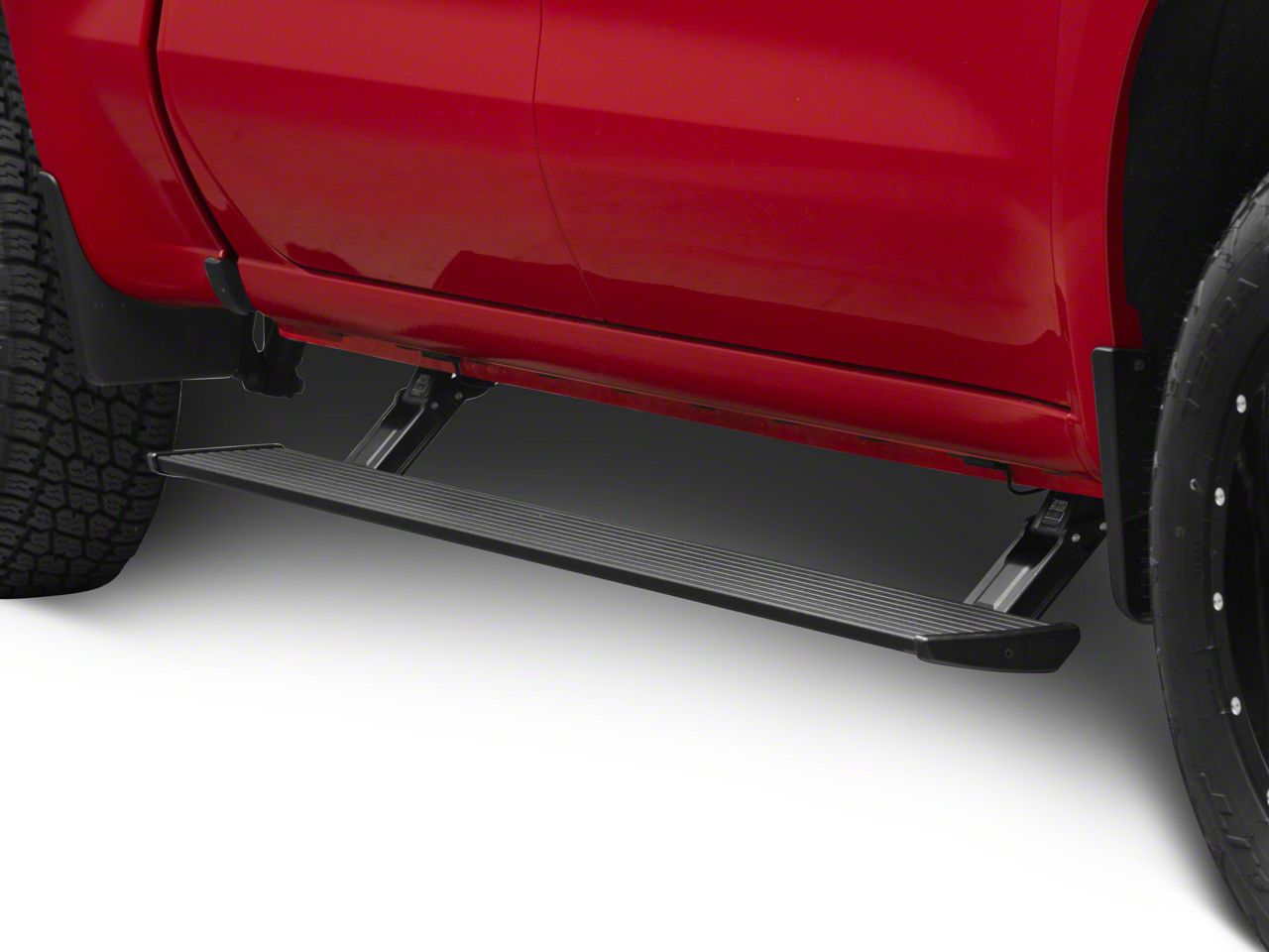 Amp Research Silverado 1500 PowerStep Running Boards; Plug-n-Play 76254 ...