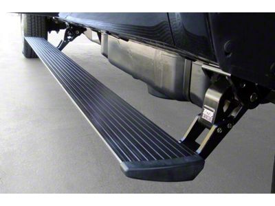 Amp Research PowerStep Running Boards; Plug-n-Play (15-16 6.6L Duramax Silverado 3500 HD Double Cab, Crew Cab)