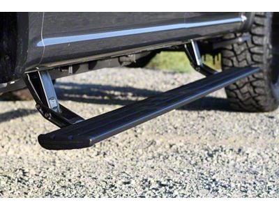 Amp Research PowerStep Smart Series Running Boards; Plug-n-Play (15-16 6.6L Duramax Silverado 3500 HD Double Cab, Crew Cab)