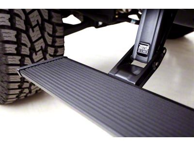 Amp Research PowerStep Xtreme Running Boards (15-19 6.0L Silverado 3500 HD SRW Double Cab, Crew Cab)