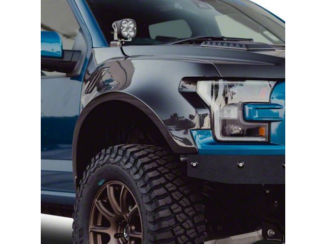 Anderson Composites Type-WIDE Front Fenders; Carbon Fiber (17-20 F-150 Raptor)