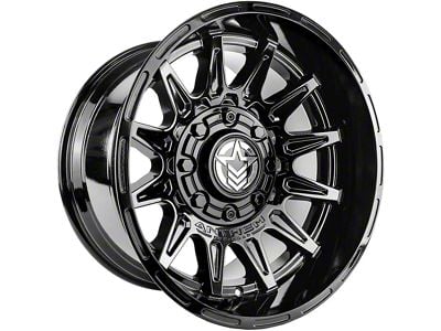 Anthem Off-Road Liberty Gloss Black 8-Lug Wheel; 20x12; -44mm Offset (01-06 Sierra 2500 HD)