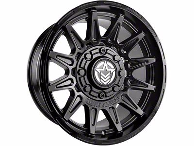 Anthem Off-Road Liberty Satin Black 8-Lug Wheel; 20x12; -44mm Offset (01-06 Sierra 2500 HD)