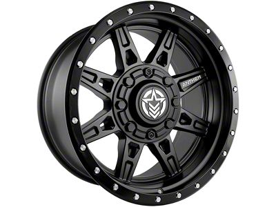 Anthem Off-Road Rogue Satin Black 8-Lug Wheel; 18x9; 18mm Offset (01-06 Sierra 2500 HD)