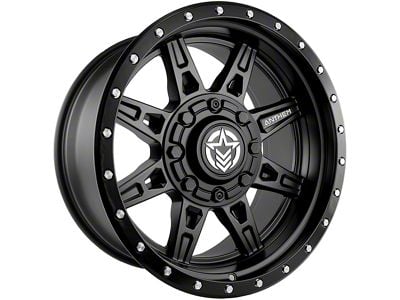 Anthem Off-Road Rogue Satin Black 8-Lug Wheel; 20x12; -44mm Offset (01-06 Sierra 2500 HD)