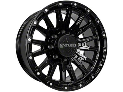 Anthem Off-Road Talon Satin Black 8-Lug Wheel; 18x9; -12mm Offset (01-06 Sierra 2500 HD)