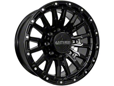 Anthem Off-Road Talon Satin Black 8-Lug Wheel; 20x10; -24mm Offset (01-06 Sierra 2500 HD)