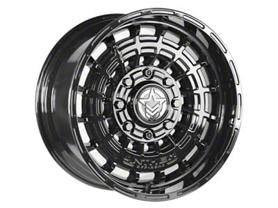 Anthem Off-Road Viper Gloss Black 8-Lug Wheel; 18x9; 0mm Offset (01-06 Sierra 2500 HD)