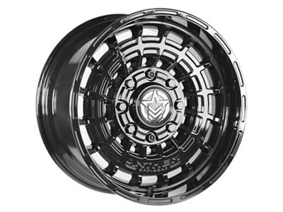 Anthem Off-Road Viper Gloss Black 8-Lug Wheel; 20x10; -18mm Offset (01-06 Sierra 2500 HD)