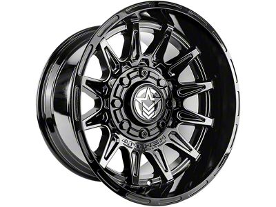 Anthem Off-Road Liberty Gloss Black 8-Lug Wheel; 20x12; -44mm Offset (01-06 Sierra 3500 HD SRW)