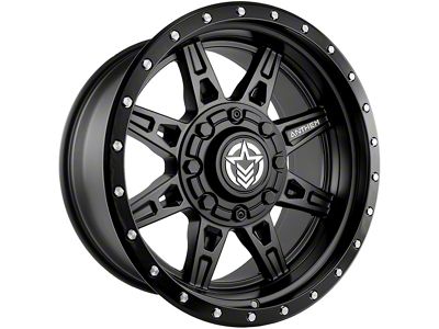 Anthem Off-Road Rogue Satin Black 8-Lug Wheel; 20x12; -44mm Offset (01-06 Sierra 3500 HD SRW)