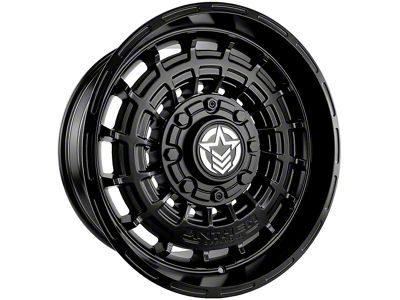 Anthem Off-Road Viper Satin Black 8-Lug Wheel; 17x9; -12mm Offset (01-06 Sierra 3500 HD SRW)