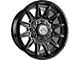 Anthem Off-Road Liberty Satin Black 8-Lug Wheel; 17x9; -12mm Offset (03-09 RAM 2500)