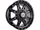 Anthem Off-Road Rogue Satin Black 8-Lug Wheel; 17x9; -12mm Offset (03-09 RAM 2500)