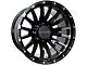 Anthem Off-Road Talon Satin Black 8-Lug Wheel; 20x12; -44mm Offset (03-09 RAM 2500)