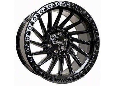 Anthem Off-Road Turbine Gloss Black 8-Lug Wheel; 20x10; -24mm Offset (03-09 RAM 2500)