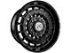 Anthem Off-Road Viper Satin Black 8-Lug Wheel; 17x9; -12mm Offset (03-09 RAM 2500)