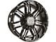 Anthem Off-Road Equalizer Gloss Black Milled 6-Lug Wheel; 18x10; -24mm Offset (04-08 F-150)