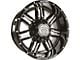 Anthem Off-Road Equalizer Gloss Black Milled 6-Lug Wheel; 18x9; -12mm Offset (04-08 F-150)