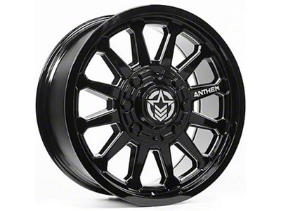 Anthem Off-Road Intimidator Gloss Black Milled 6-Lug Wheel; 17x9; 0mm Offset (04-08 F-150)