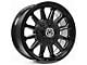 Anthem Off-Road Intimidator Gloss Black Milled 6-Lug Wheel; 18x9; -12mm Offset (04-08 F-150)