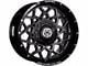 Anthem Off-Road Avenger Gloss Black Milled 6-Lug Wheel; 18x9; 18mm Offset (07-13 Sierra 1500)