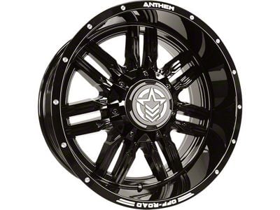 Anthem Off-Road Equalizer Gloss Black 6-Lug Wheel; 18x10; -24mm Offset (07-13 Sierra 1500)