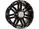 Anthem Off-Road Equalizer Gloss Black 6-Lug Wheel; 18x9; 0mm Offset (07-13 Sierra 1500)