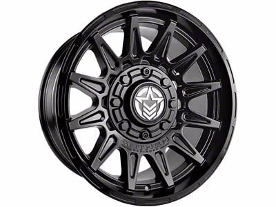 Anthem Off-Road Liberty Satin Black 6-Lug Wheel; 18x9; 18mm Offset (07-13 Sierra 1500)