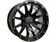 Anthem Off-Road Talon Satin Black 6-Lug Wheel; 20x10; -24mm Offset (07-13 Sierra 1500)