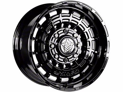 Anthem Off-Road Viper Gloss Black 6-Lug Wheel; 17x9; -12mm Offset (07-13 Sierra 1500)