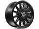 Anthem Off-Road Intimidator Satin Black 8-Lug Wheel; 20x9; 18mm Offset (11-14 Sierra 3500 HD SRW)