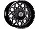 Anthem Off-Road Avenger Gloss Black Milled 6-Lug Wheel; 20x10; -18mm Offset (07-13 Silverado 1500)